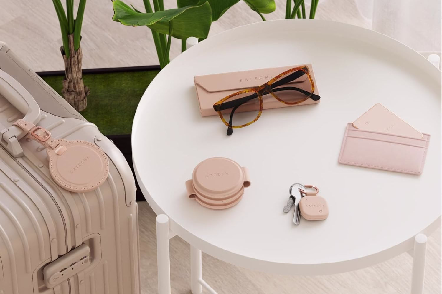 Багажна бирка Satechi Vegan Leather FindAll Desert Rose (ST-LFALTR) - 8